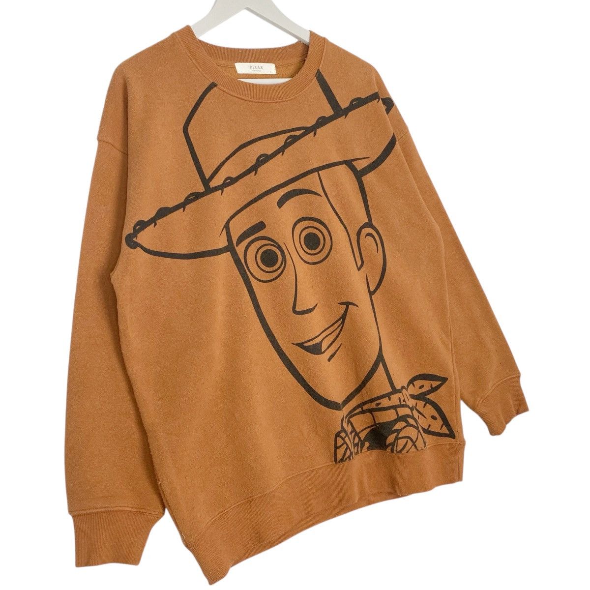 Vintage Vintage Disney Cowboy Big Printed Crewneck Sweatshirt Brown Size US L / EU 52-54 / 3 - 3 Thumbnail
