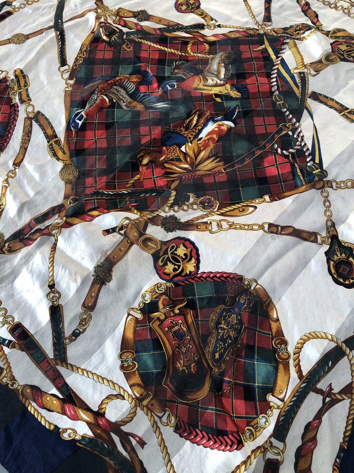 Pierre Balmain Vintage Pierre Balmain Paris Silk Scarf Size ONE SIZE - 4 Thumbnail