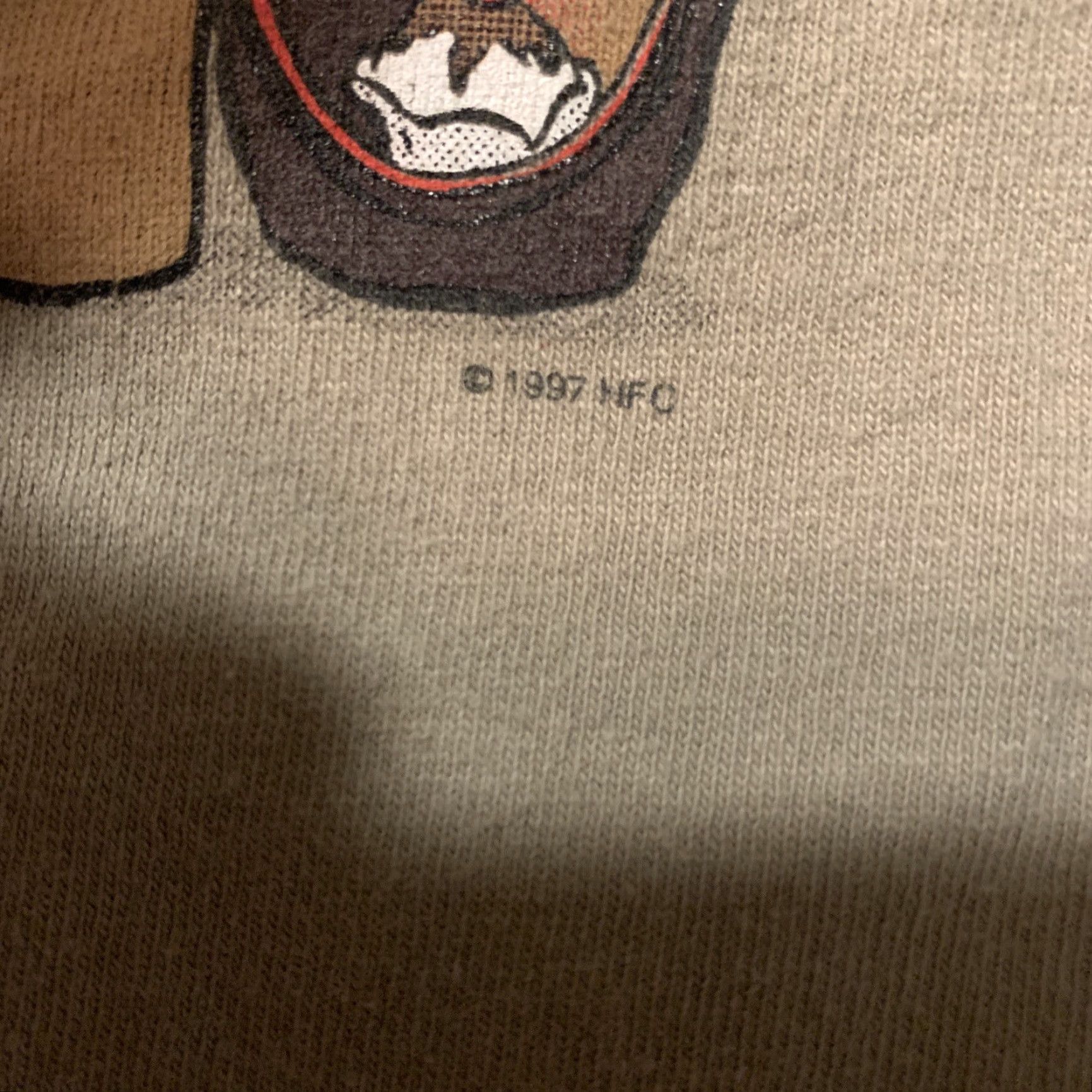 Fruit Of The Loom VINTAGE Rare Funny Hershey's Chocolate Syrup T-Shirt 1997 Slim Size S Brown Mens Size US S / EU 44-46 / 1 - 5 Thumbnail