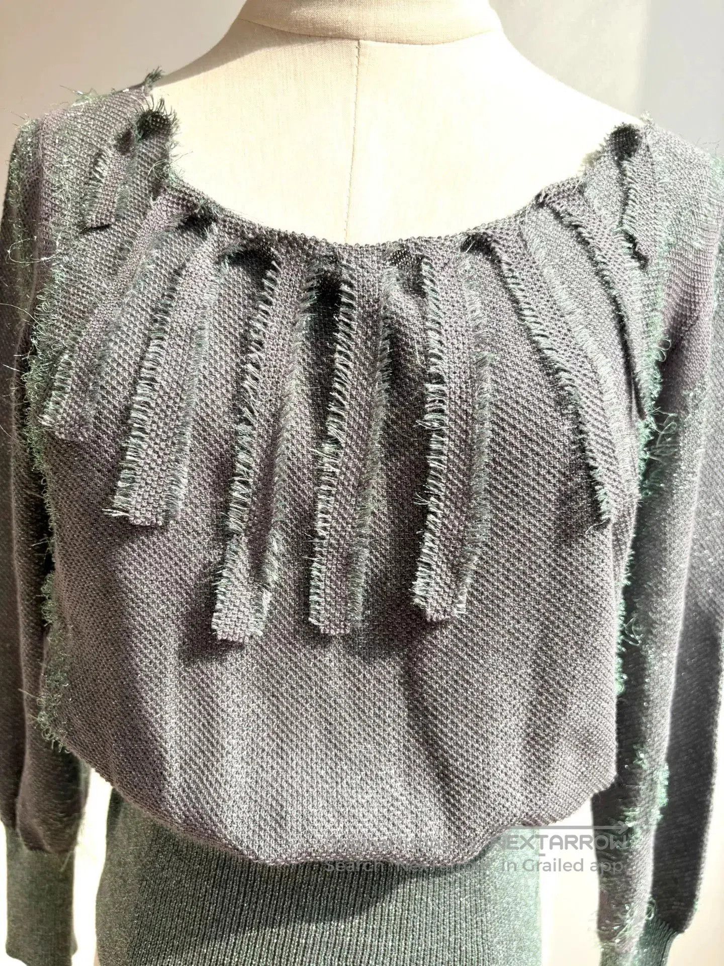 Vivienne Westwood Vivienne Westwood Vintage Gray Shimmer Knit. Size M / US 6-8 / IT 42-44 - 2 Thumbnail