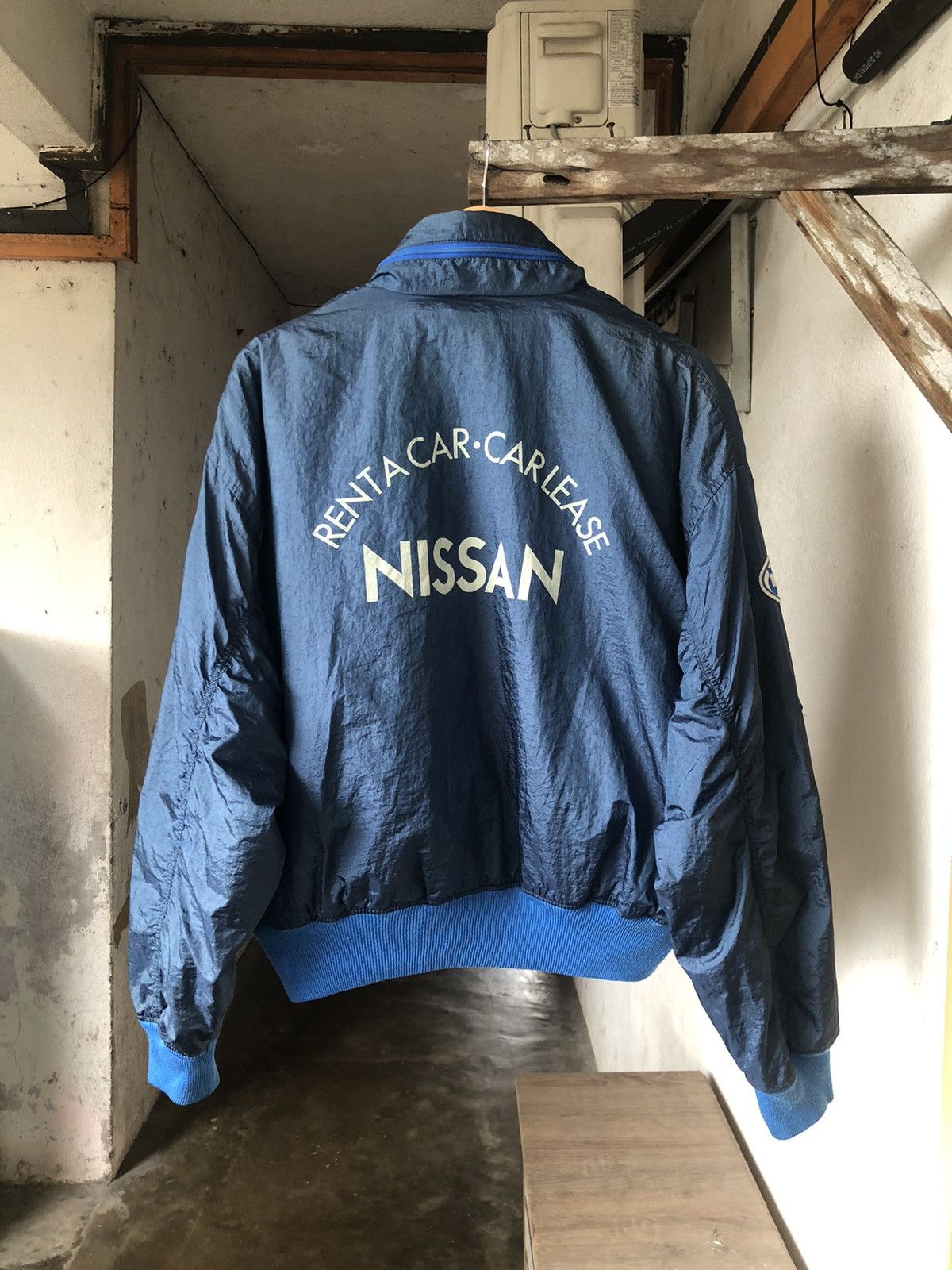 Vintage Vintage 90s Nissan Racing Club Bomber Jacket Size US L / EU 52-54 / 3 - 1 Thumbnail