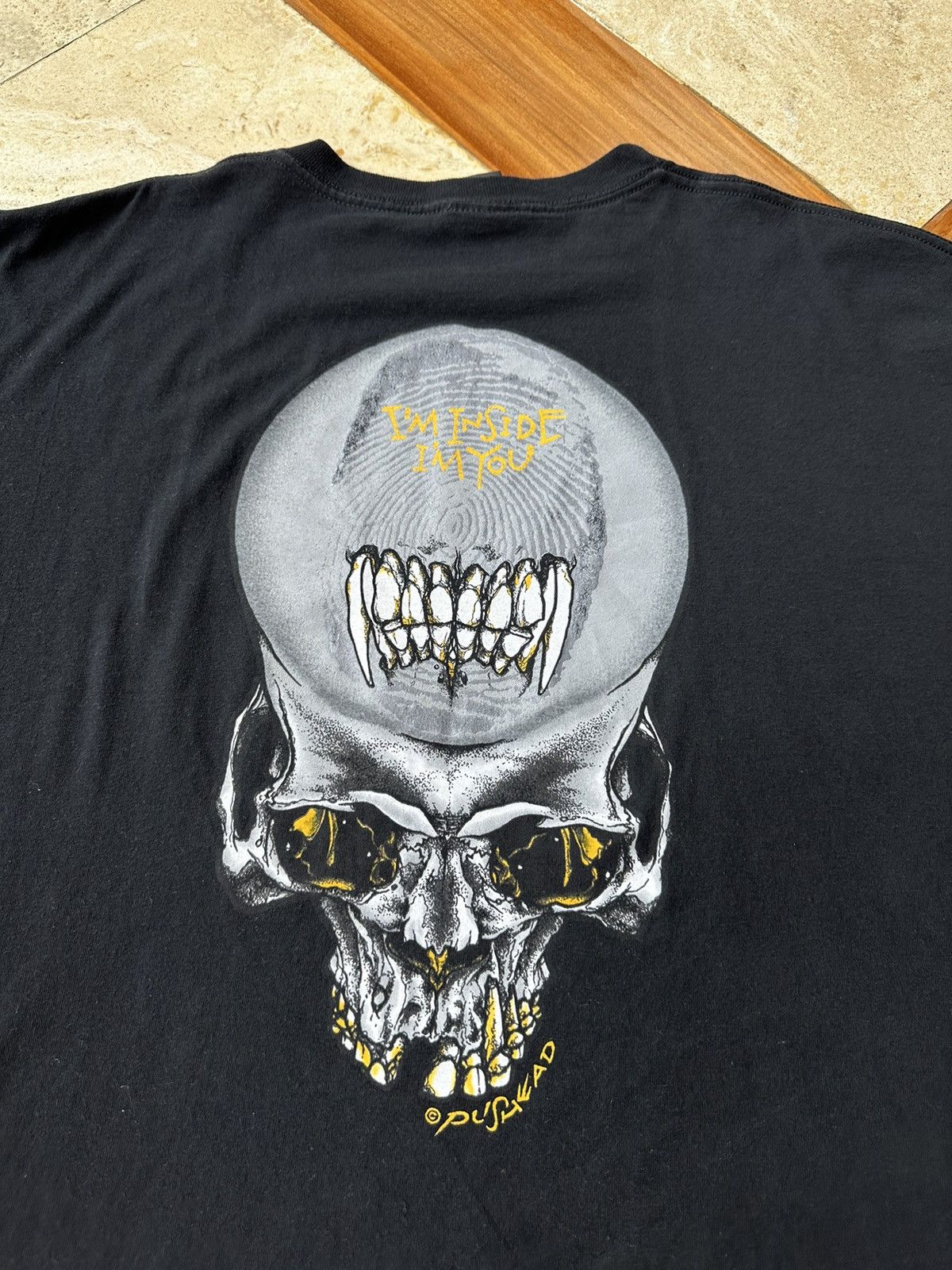 Metallica × Vintage RARE 1994 vintage metallica pushead tee Size US XL / EU 56 / 4 - 7 Thumbnail