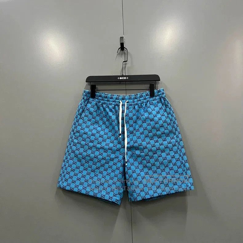 Gucci Gucci Blue Double G Print Shorts. Size US 36 / EU 52 - 1 Thumbnail