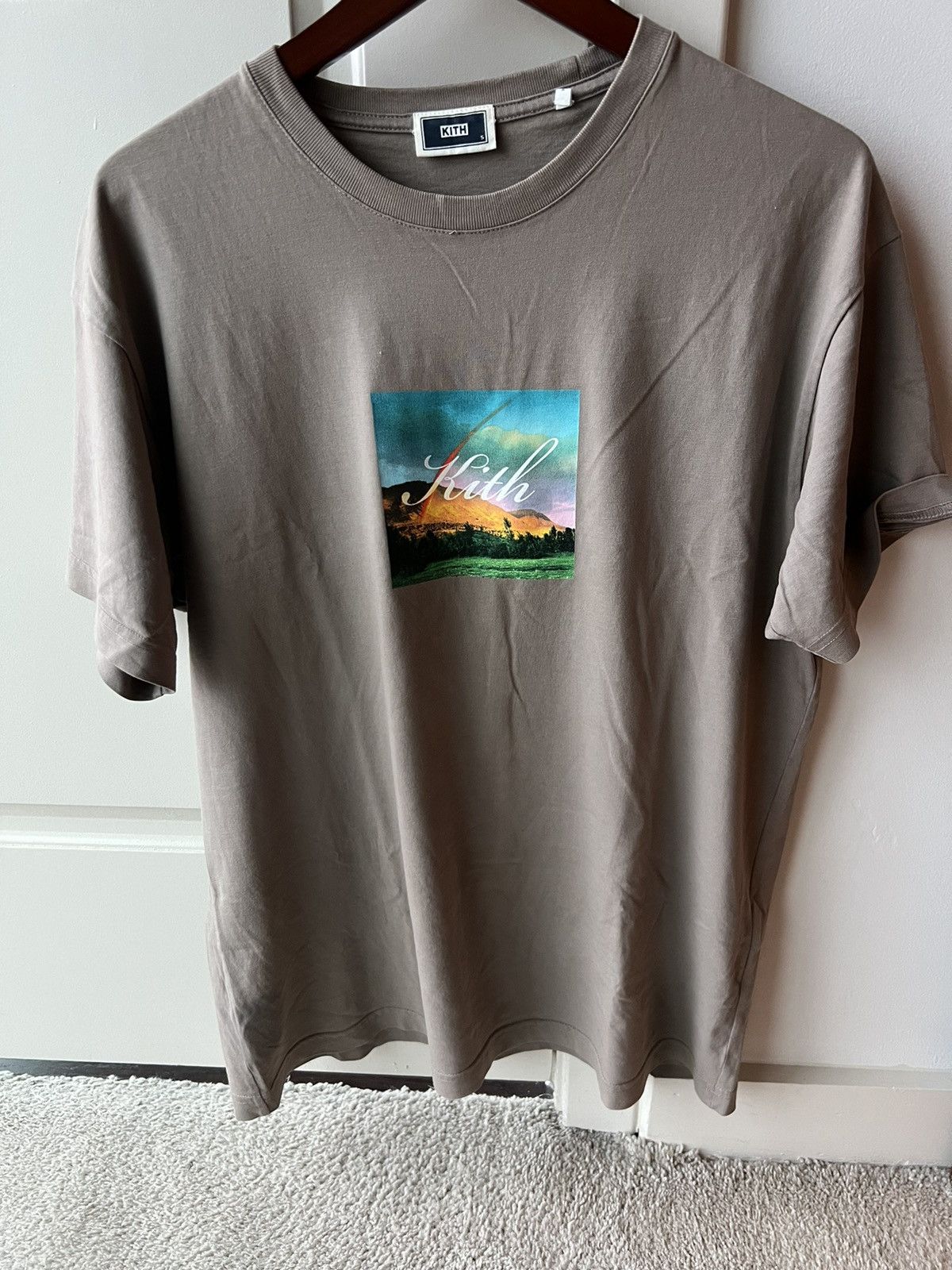 Kith Pot outlet of Gold Tee - Navy Size L