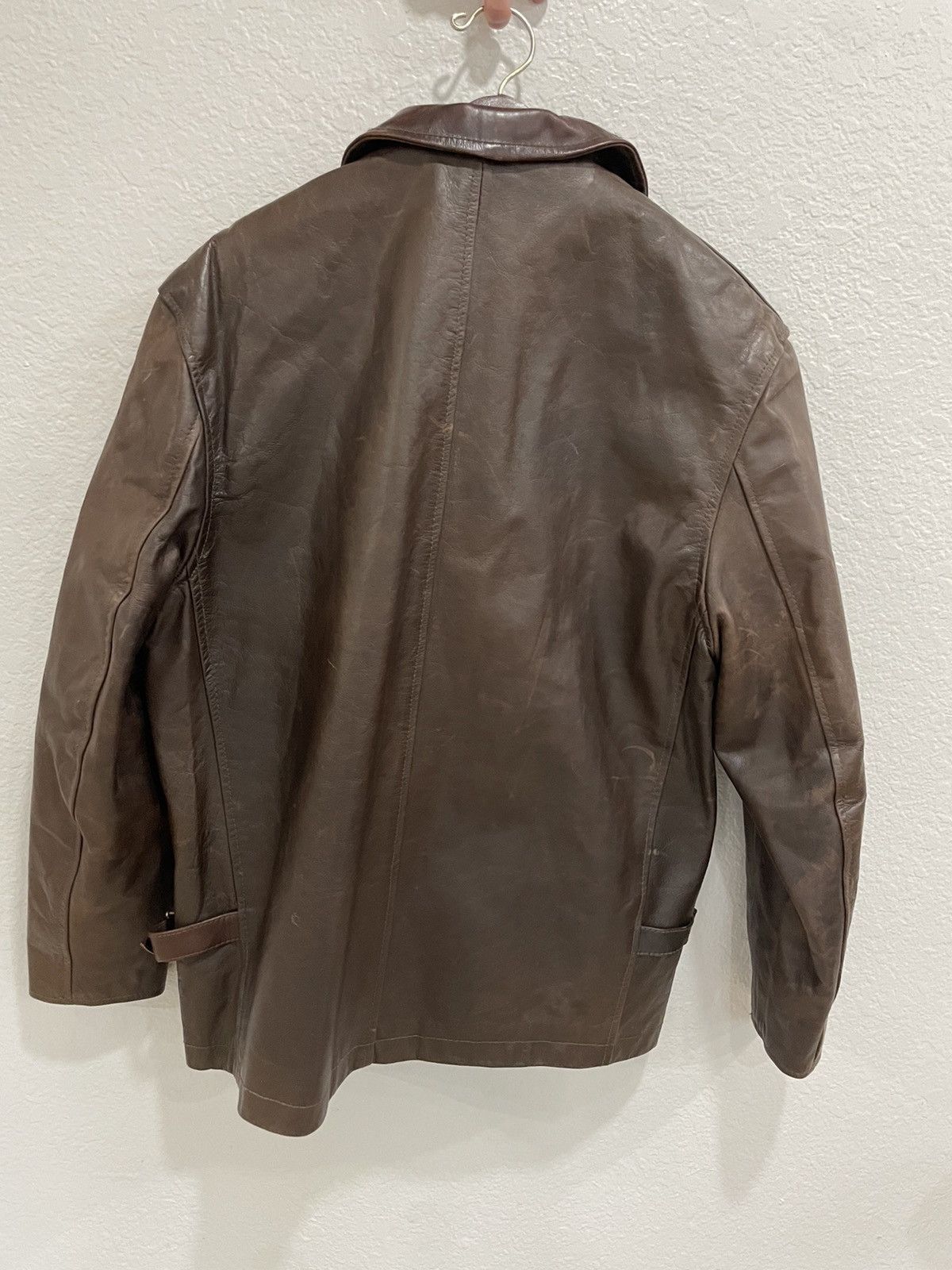Dr. Martens Vintage 90’s Dr. Martens Leather Bomber Jacket Size US M / EU 48-50 / 2 - 2 Thumbnail