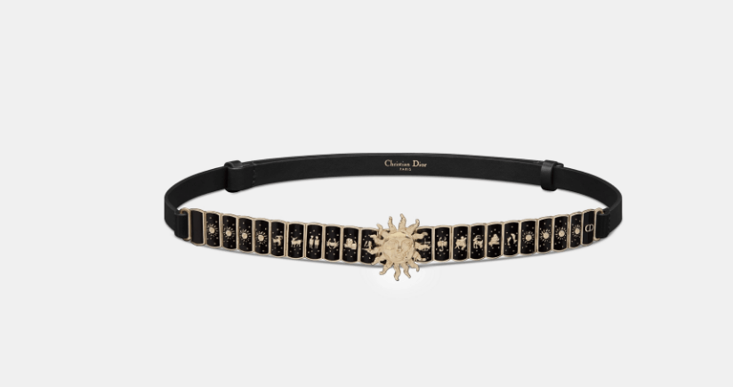 Dior o1w1db10525 Size : OS / B04996 Toile Soleil Belt in Black Size ONE SIZE - 2 Thumbnail