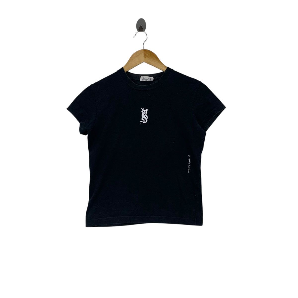 agnes b. Vintage Rafael Gray Agnes B Tee Shirt Size XS / US 0-2 / IT 36-38 - 1 Thumbnail