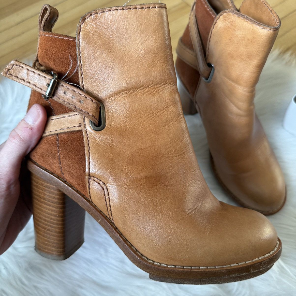 Acne Studios 📌 Vintage 00s Acne Studios Cypress Con Archive Boots Size US 7 / IT 37 - 3 Thumbnail