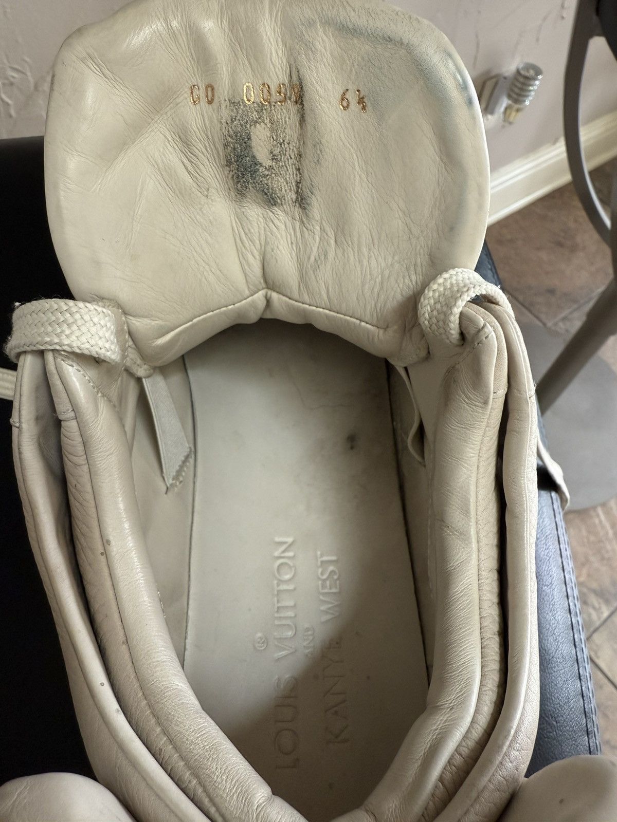 Louis Vuitton Kanye West x Louis Vuitton Don Cream 6.5 Size US 6.5 / EU 39-40 - 17 Thumbnail