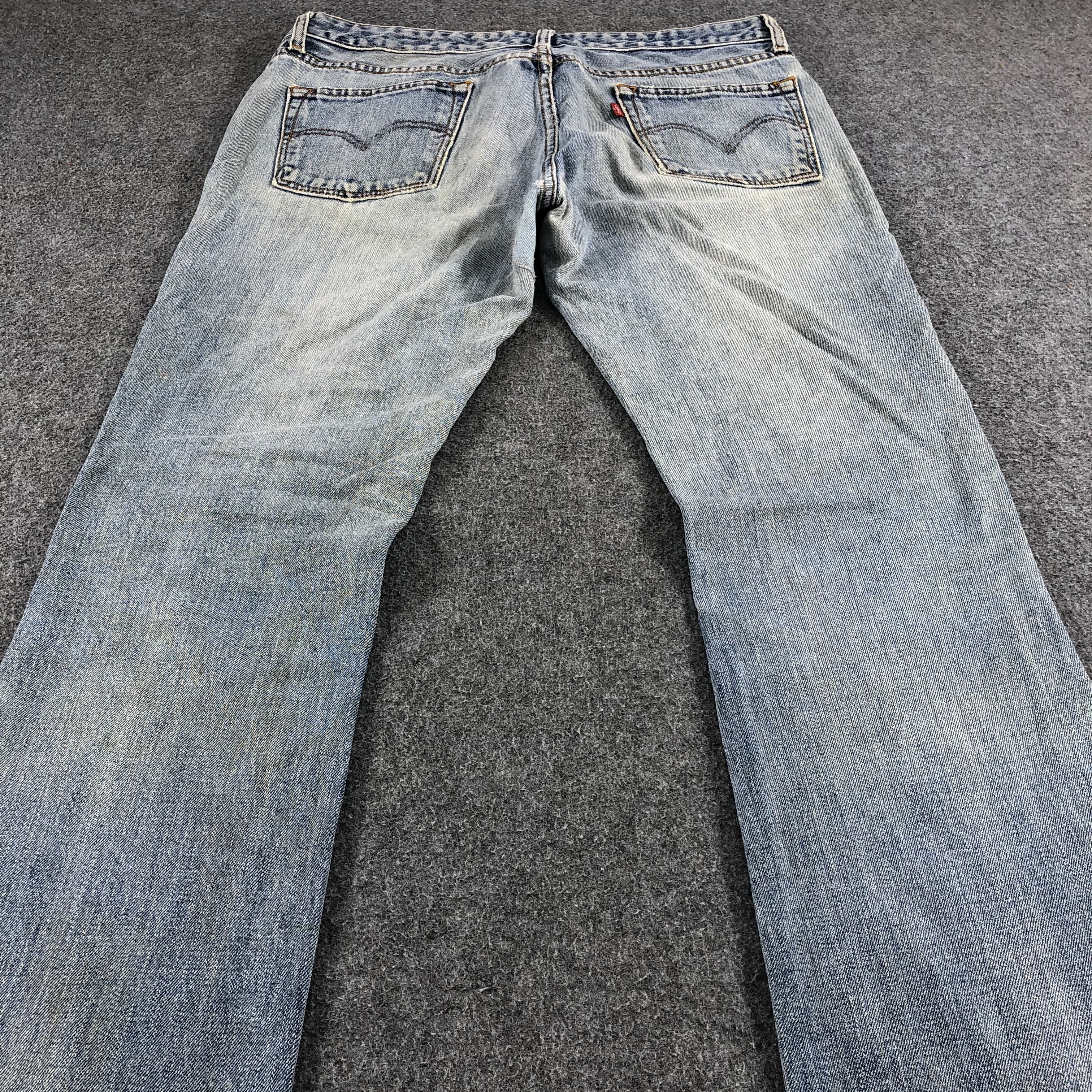 Levi's Vintage Light Wash Levis Flare Jeans- J1300 Size US 33 - 4 Thumbnail