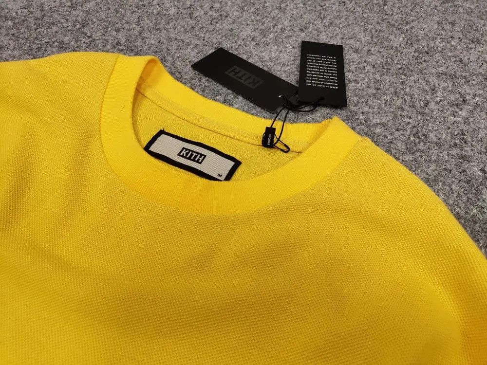 Kith NEW Kith Pique Quinn SS Pocket Tee Yellow T-Shirt Size US M / EU 48-50 / 2 - 6 Thumbnail