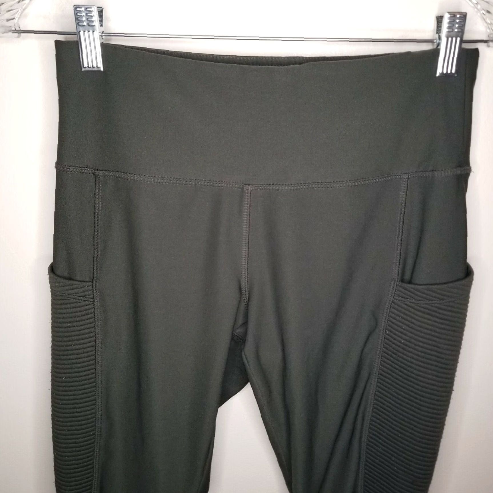 Logo Athletic Vogo Athletica Womens Yoga Pants Small Green Size 28" / US 6 / IT 42 - 2 Thumbnail