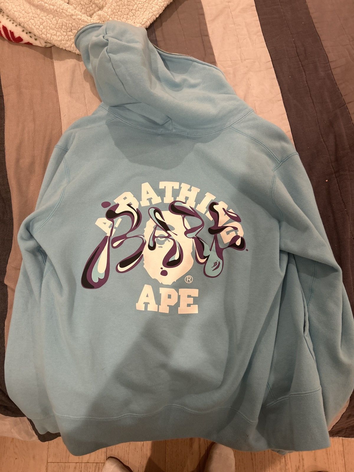 Bape Bape liquid zip up Size US L / EU 52-54 / 3 - 2 Thumbnail