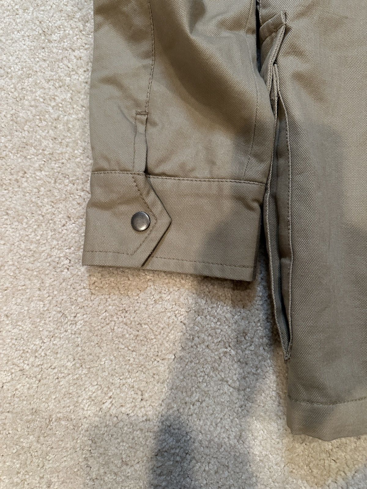 Calvin Klein Calvin Klein Beige Canvas Jacket Sz M Size US M / EU 48-50 / 2 - 2 Thumbnail