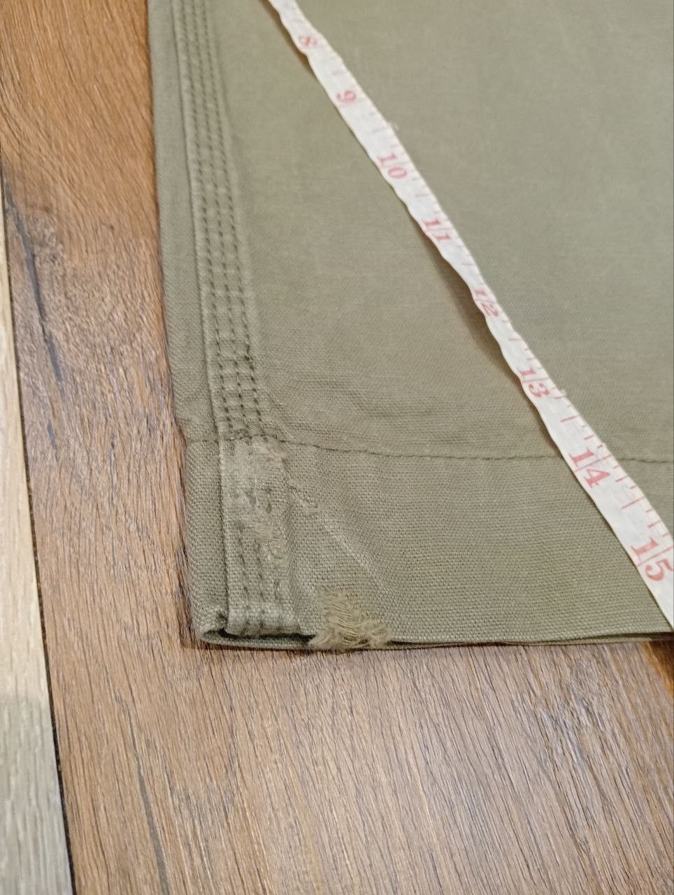 Snow Peak SNOW PEAK OLIVE GREEN MILITARY-STYLE CARGO PANTS Size US 34 / EU 50 - 16 Thumbnail