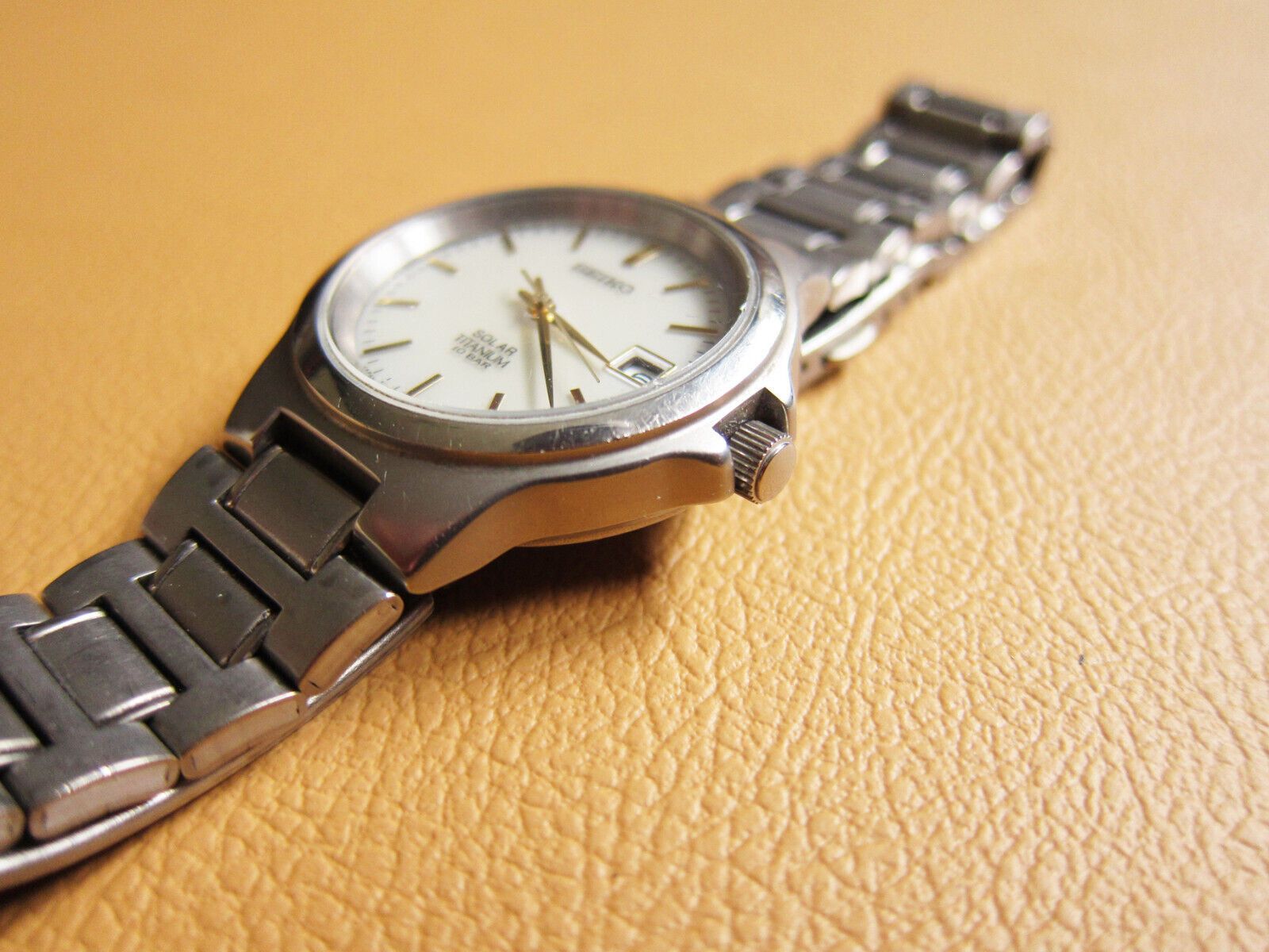 Other SEIKO V145-0D60 Solar Titanium Full Dial Lume Watch (JAPAN) Size ONE SIZE - 7 Thumbnail