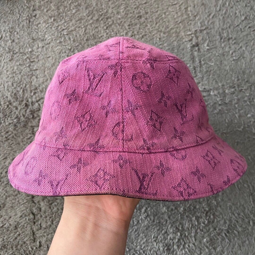 Louis Vuitton Louis Vuitton Purple Hat 36 Men Size ONE SIZE - 1 Thumbnail