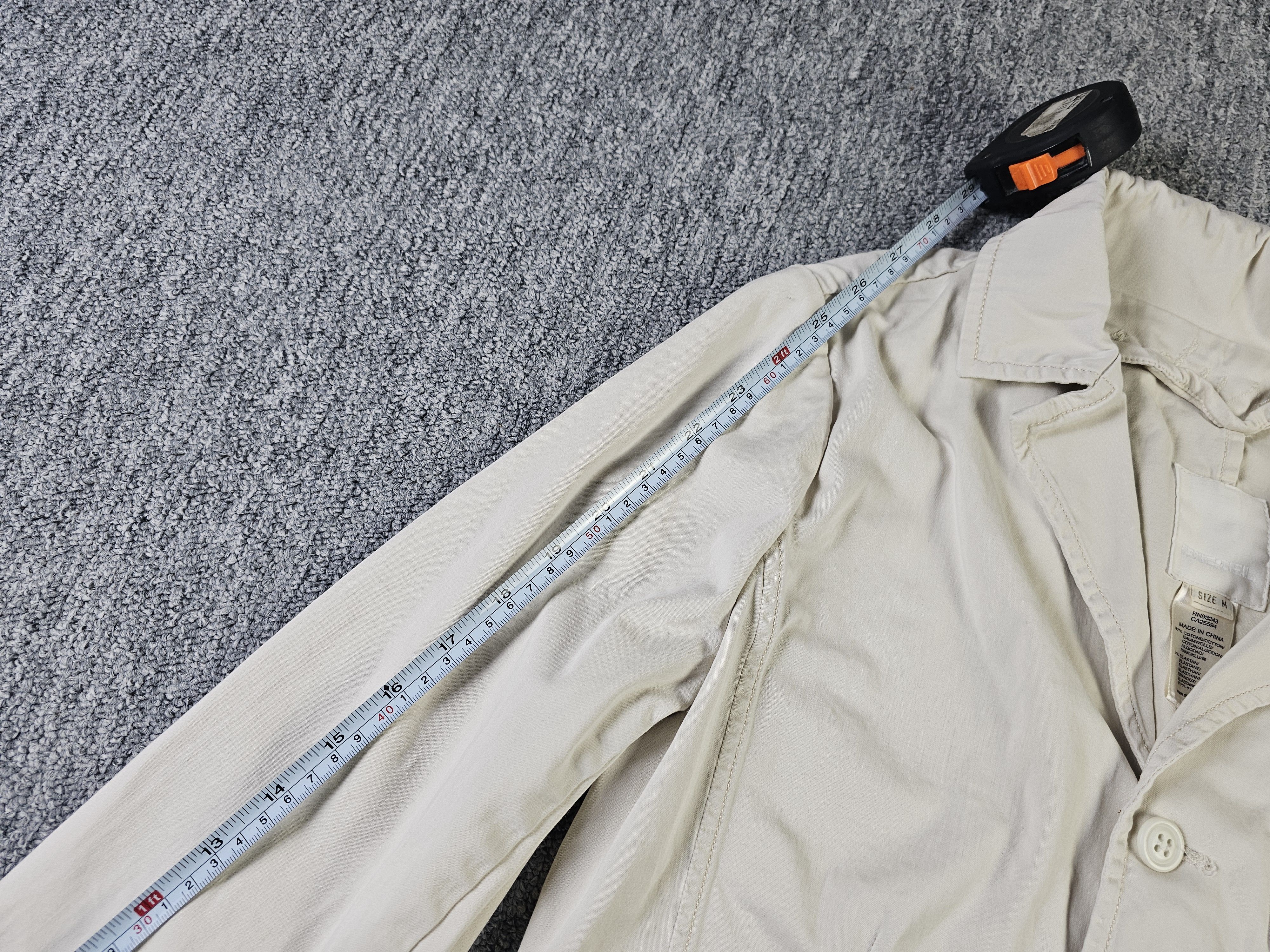 Diesel Diesel Moto Blazer Jacket Cream Distressed Size M / US 6-8 / IT 42-44 - 11 Thumbnail