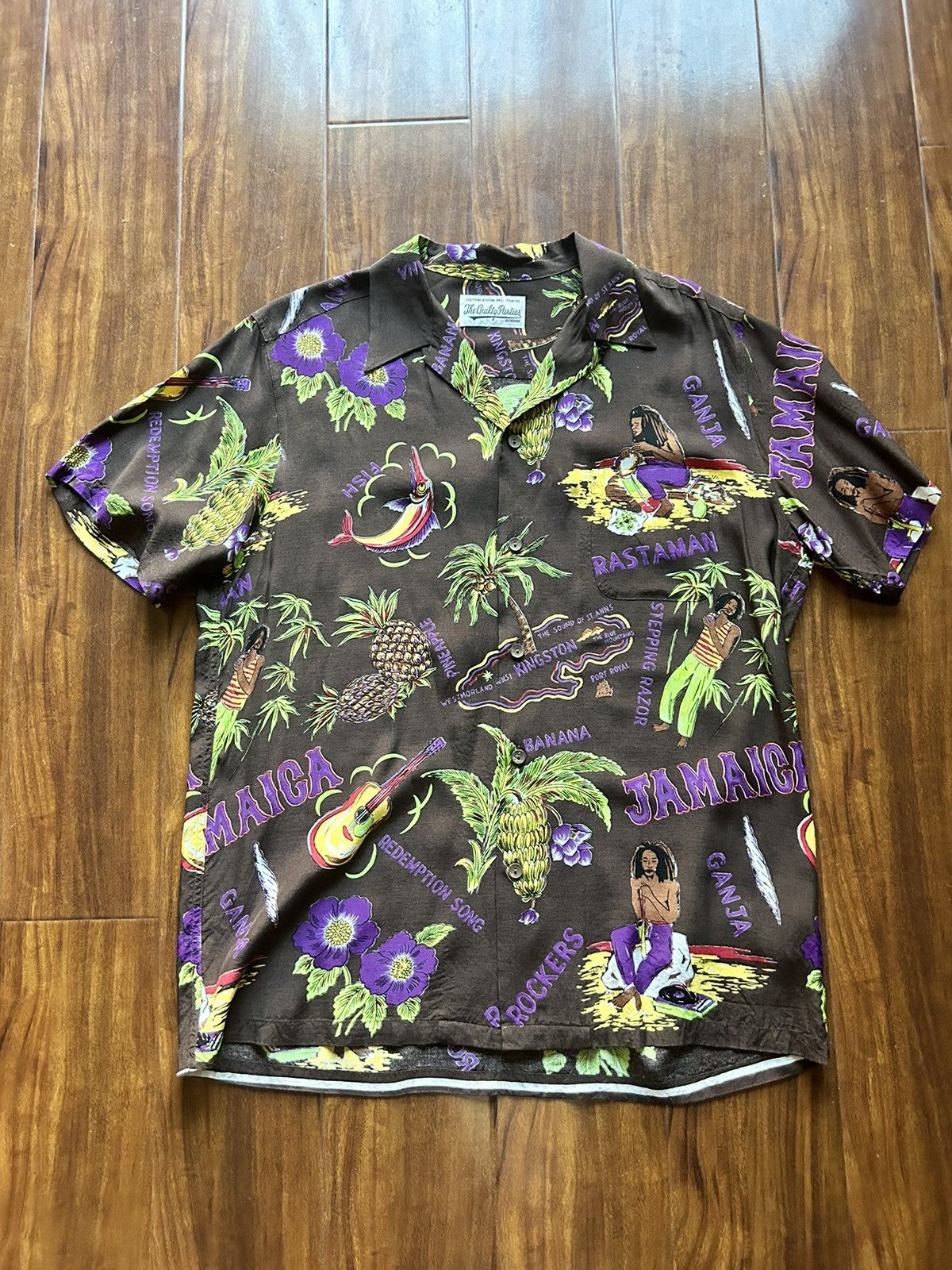 Wacko Maria Wacko Maria Jamaica Rayon Shirt Size US XL / EU 56 / 4 - 1 Thumbnail