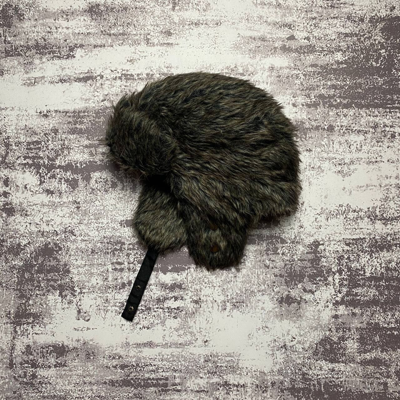 Japanese Brand Ushanka Trapper Hat Furry Mohair Fuzzy Fur Hat Y2K 90s rare Size ONE SIZE - 1 Thumbnail