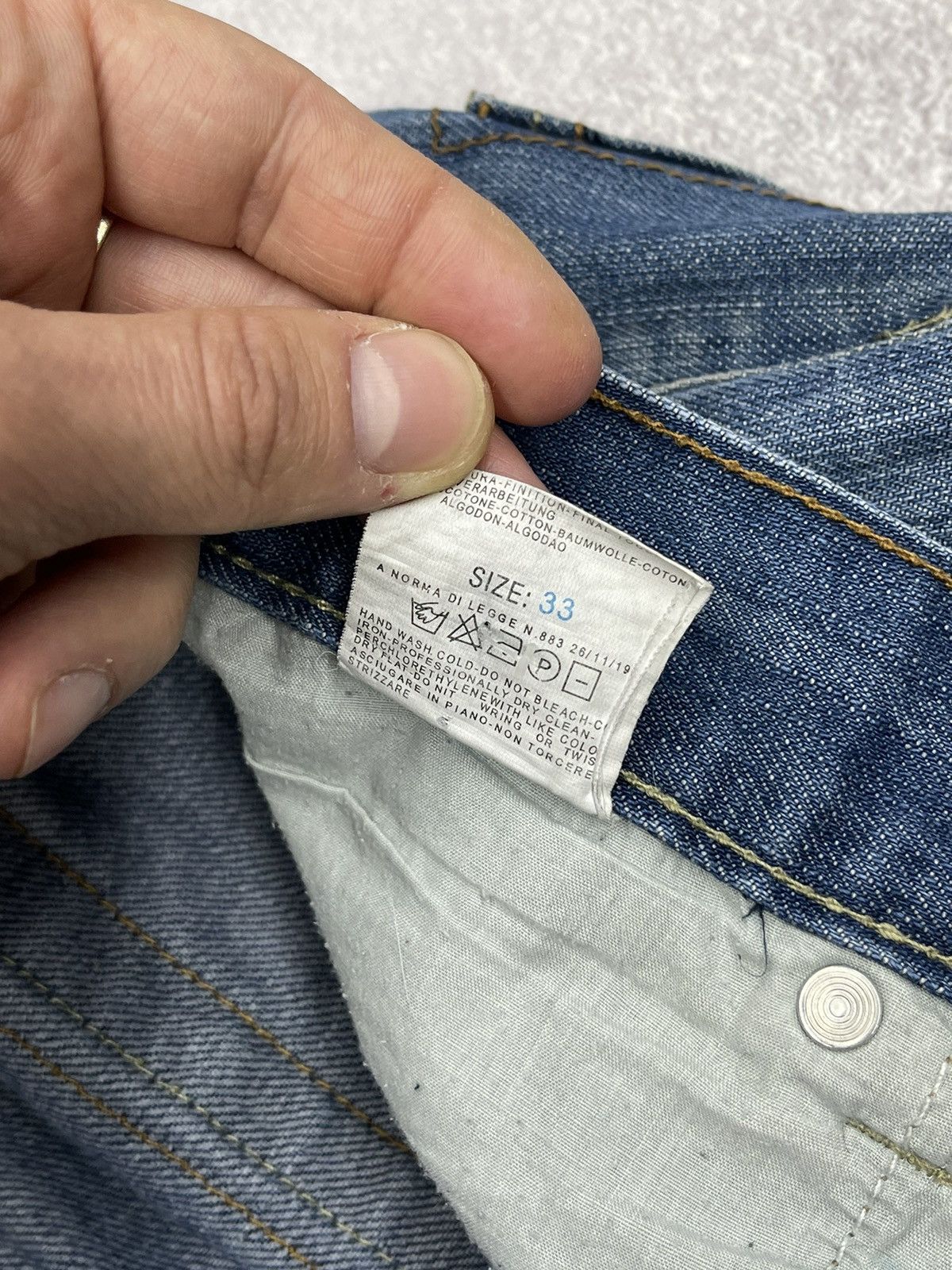 Dolce & Gabbana Vintage Dolce Gabbana Denim Jeans Blue Y2K Italy Size US 30 / EU 46 - 16 Thumbnail