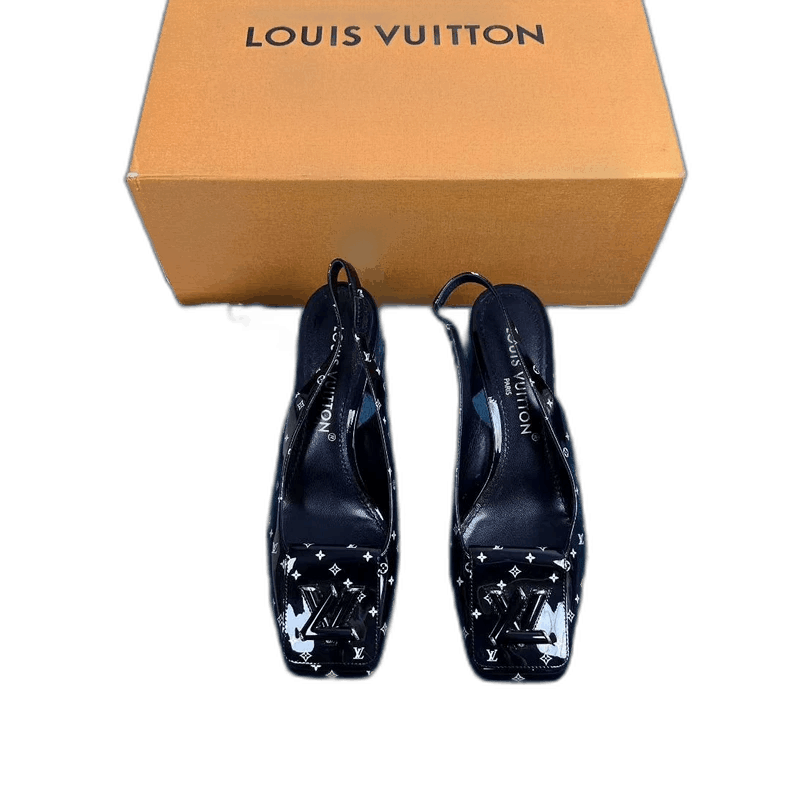 Louis Vuitton lv shake high-heeled shoes in black Size US 7.5 / EU 40-41 - 1 Thumbnail