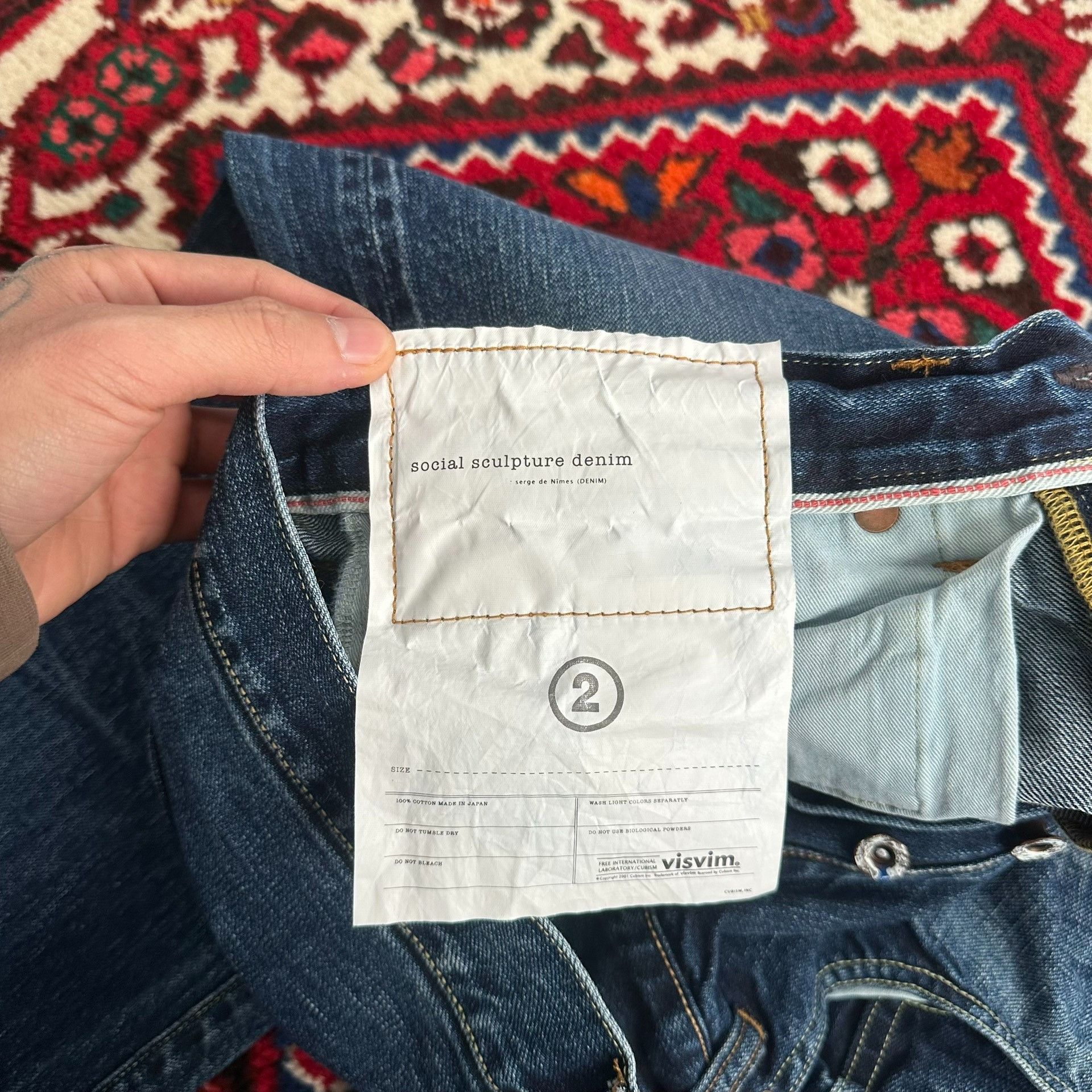 Visvim Visvim 23aw 00 Dry22 jeans Nextarrow-2501 Size US 30 / EU 46 - 6 Thumbnail