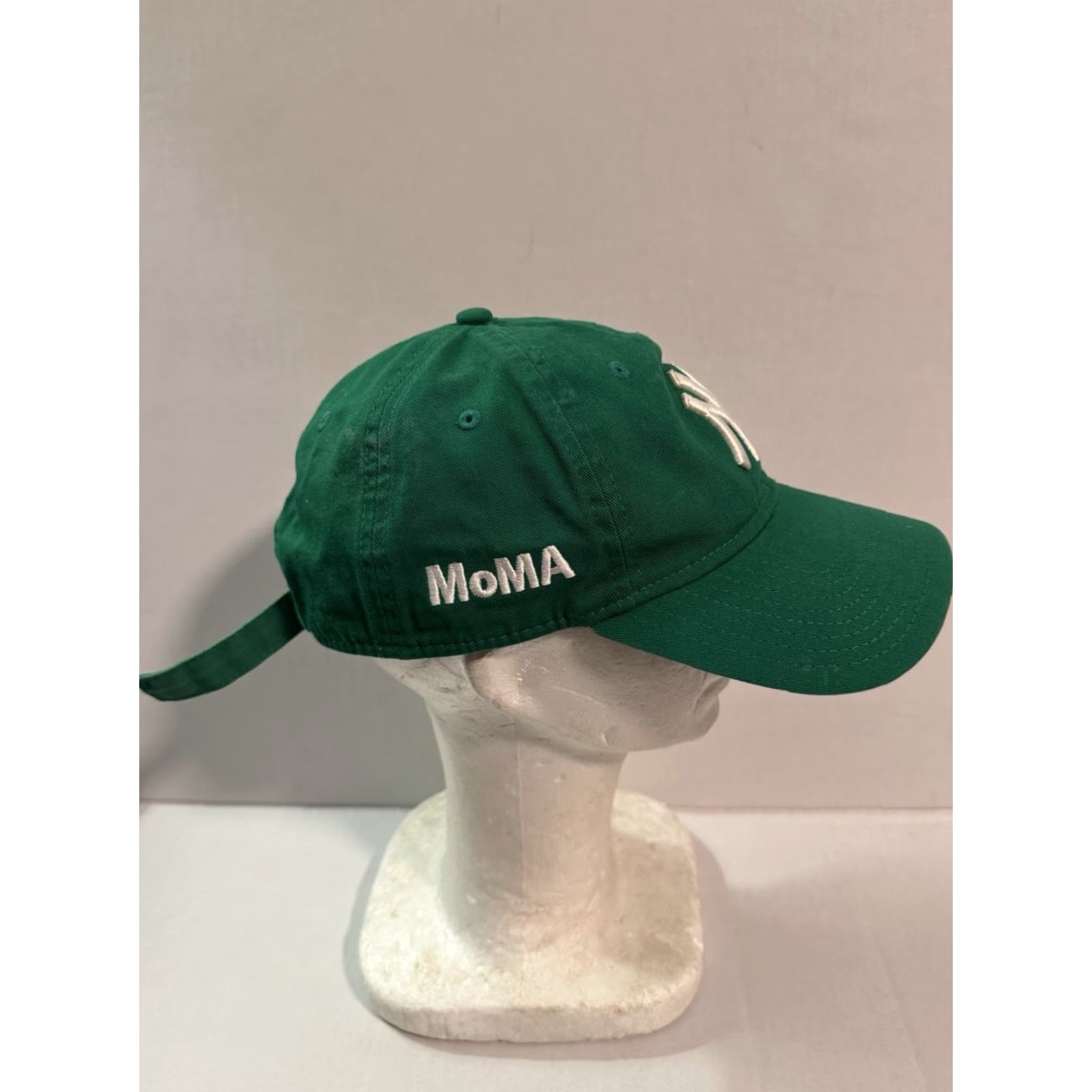 New Era VINTAGE New Era NY Yankees Hat 9Twenty Green OH Museum StrapBack ALD Cap Baseball Mens One Size Green Art Captain/Theme? Size ONE SIZE - 2 Thumbnail