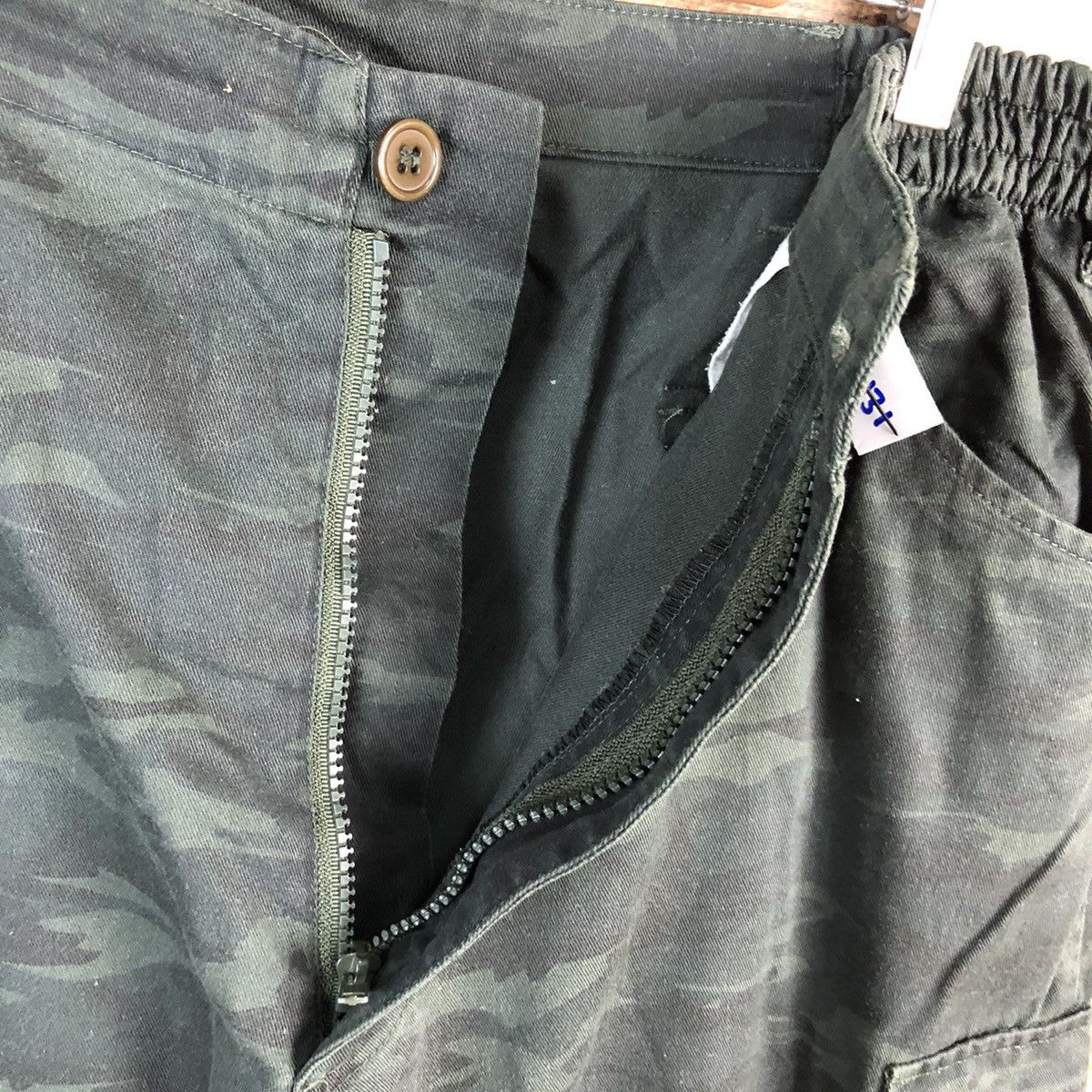Japanese Brand Fevatis camo utility tactical Cargo Multipocket Pants #A2431 Size US 32 / EU 48 - 11 Thumbnail