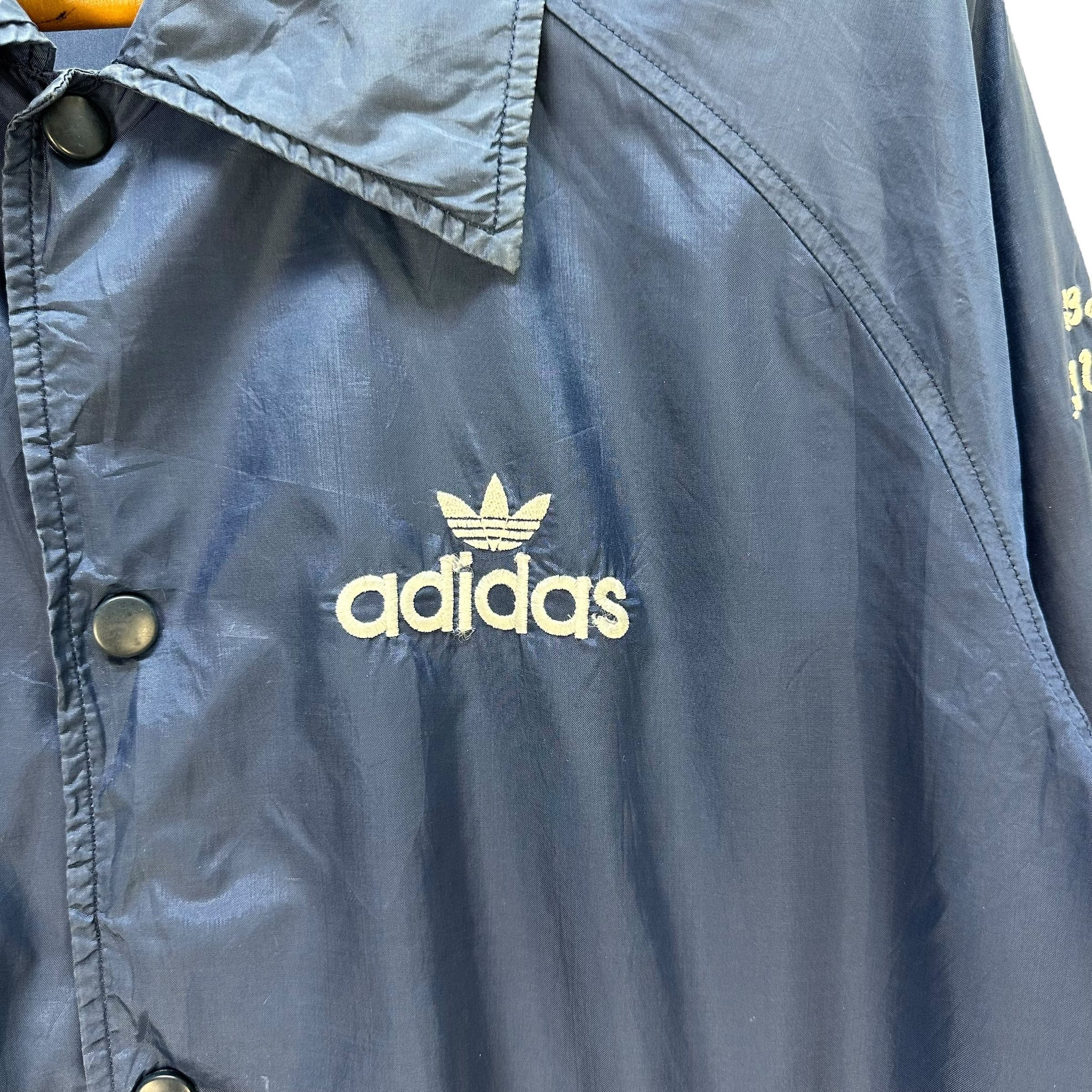 Adidas 90's ADIDAS Baseball & Watanabe Light Jacket #A77-1870 Size US XL / EU 56 / 4 - 3 Thumbnail