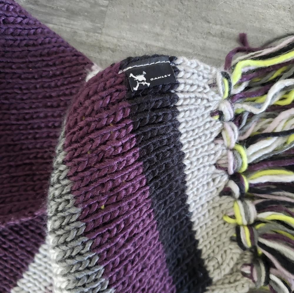 Oakley Multicolored Stripe Oakley Snowboard Scarf Size ONE SIZE - 3 Thumbnail