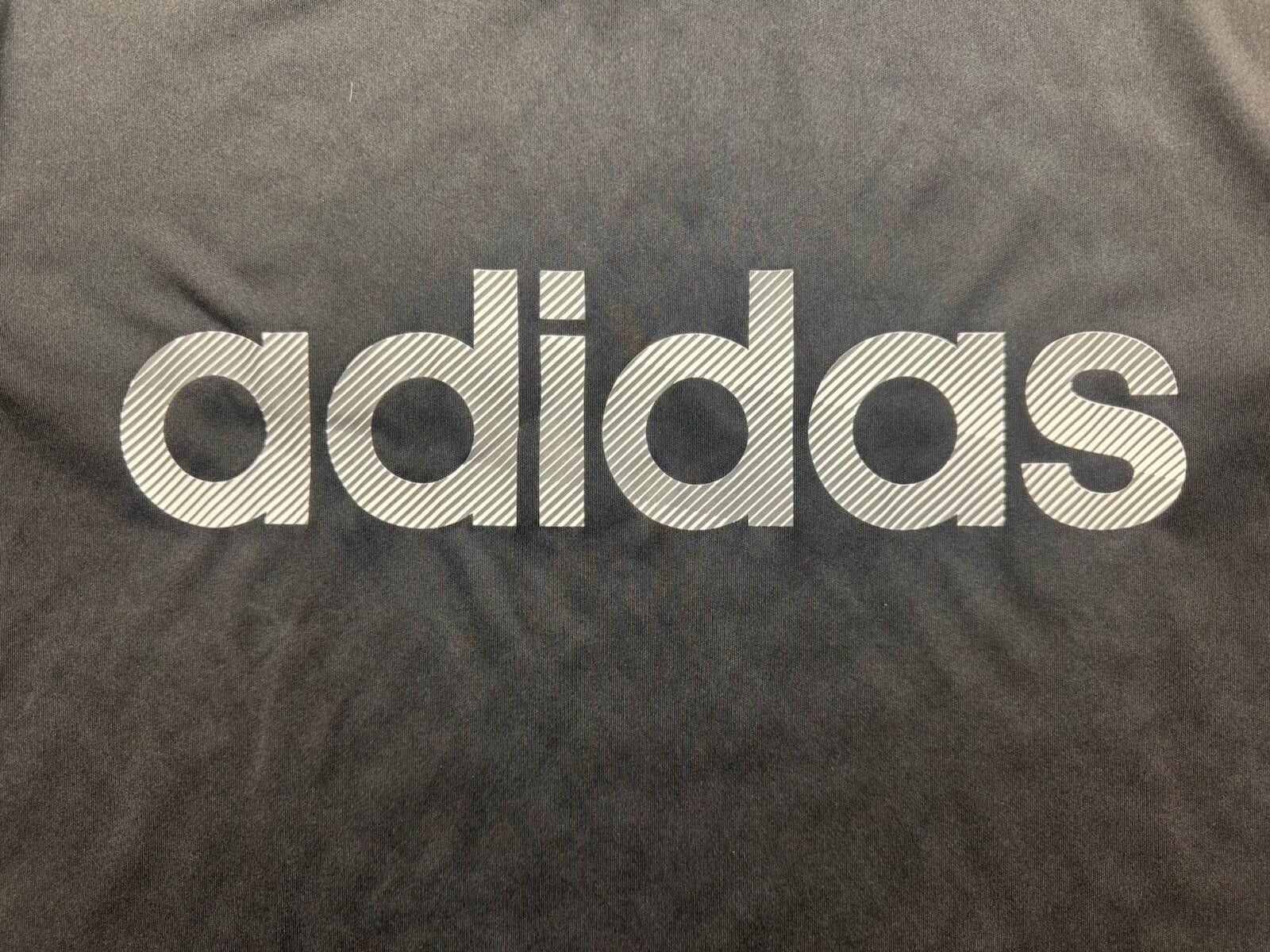 Adidas Adidas Boys Shirt Short Sleeve Dri-Fit Size 14/16 Black 781 Size US L / EU 52-54 / 3 - 6 Thumbnail