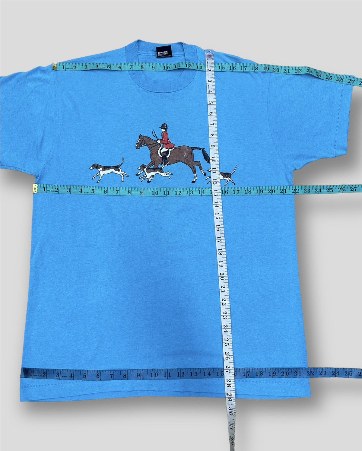 Vintage Vintage 1988 Equine Design Single Stitch Screen Stars A243 Size US M / EU 48-50 / 2 - 4 Thumbnail