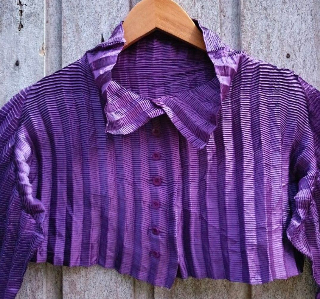 Other Masaki Matsouka pleats Cardigan designer Size S / US 4 / IT 40 - 4 Thumbnail