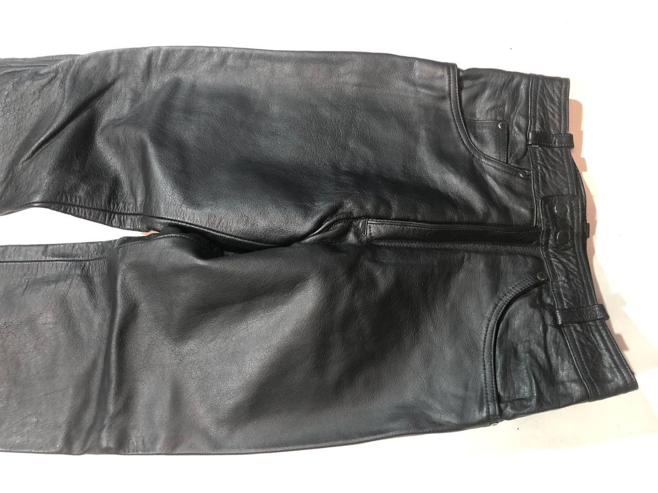 Leather × Vintage INSIZE Racing Moto Leather Pants Vintage Size US 30 / EU 46 - 4 Thumbnail