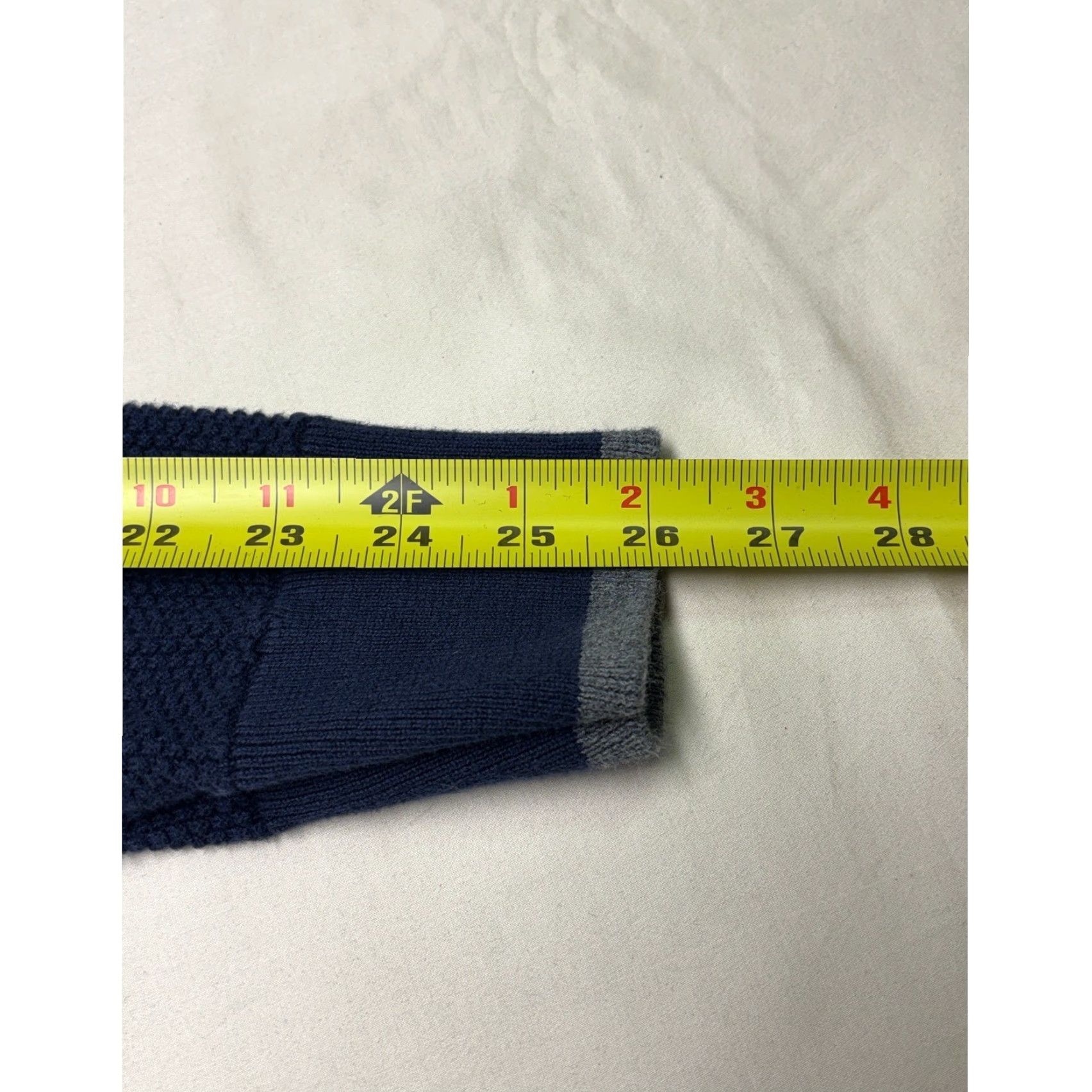 Brooks Brothers Brooks Brothers Mens Blue Textured Quarter Zip Cotton Sweater L Size US L / EU 52-54 / 3 - 6 Thumbnail