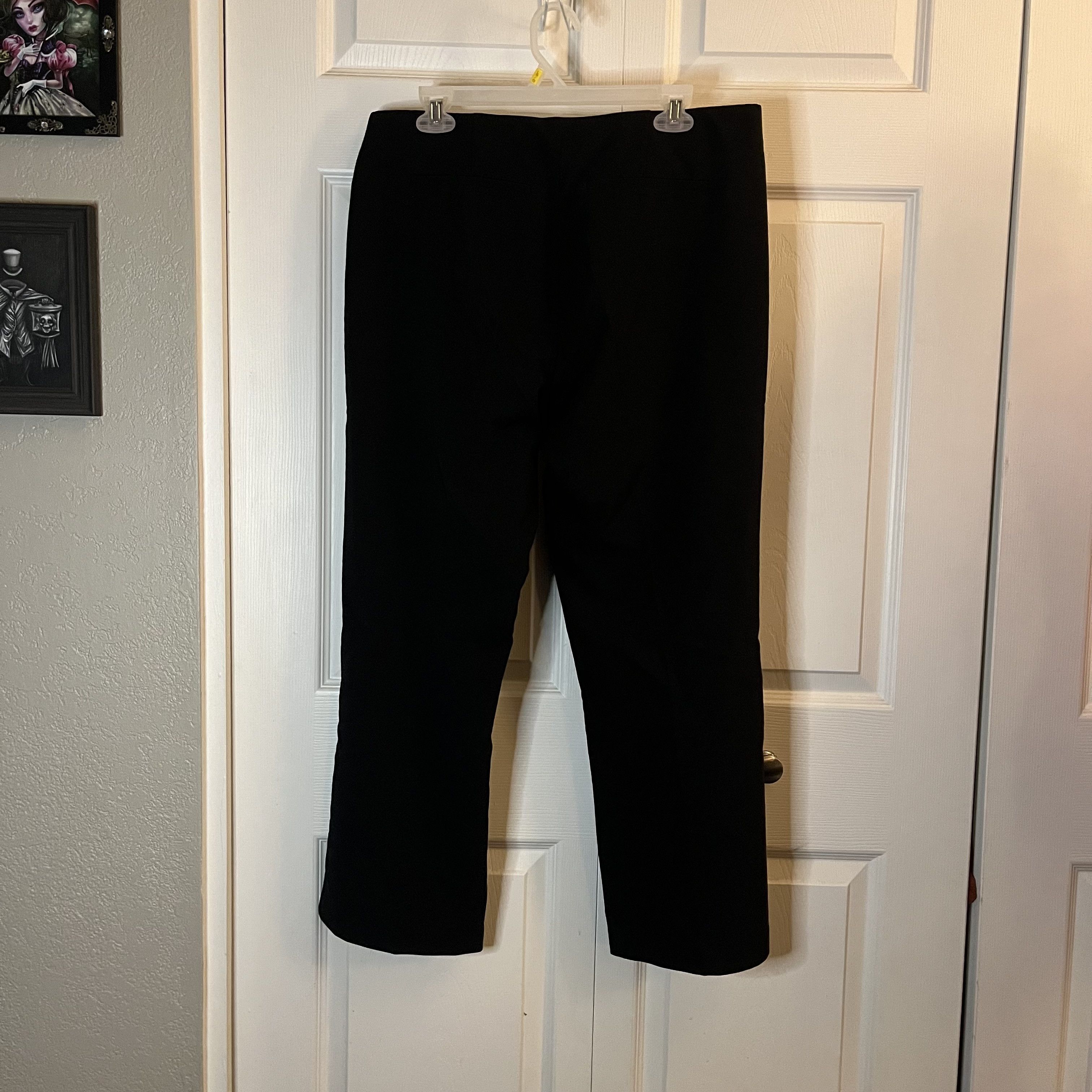 Adrianna Papell Adrianna Papell Black Dress Pants size 12 Size 34" / US 12 / IT 48 - 2 Thumbnail