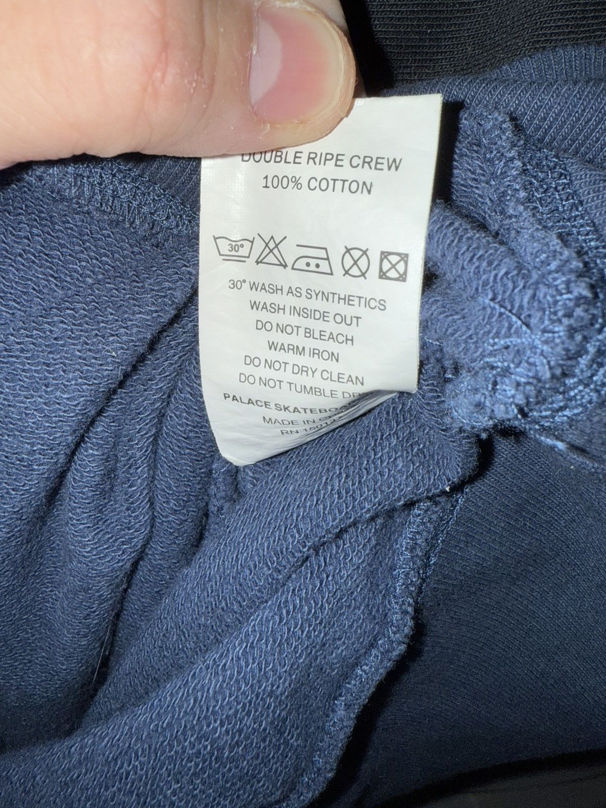 Palace Palace DOUBLE RIPE CREW NAVY - XL Size US XL / EU 56 / 4 - 8 Thumbnail