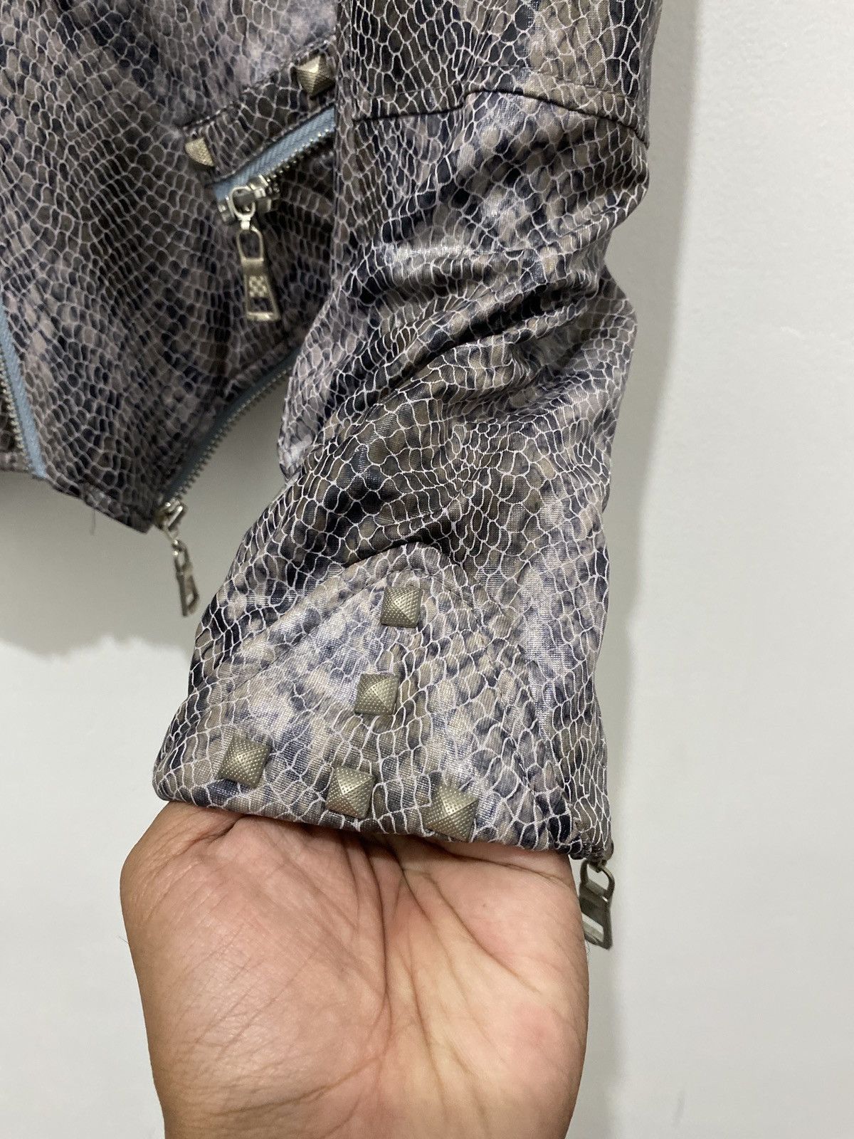 KMRii Snake Skin Leather Vkei Kmrii 14thAddiction Style Jacket Size US S / EU 44-46 / 1 - 6 Thumbnail