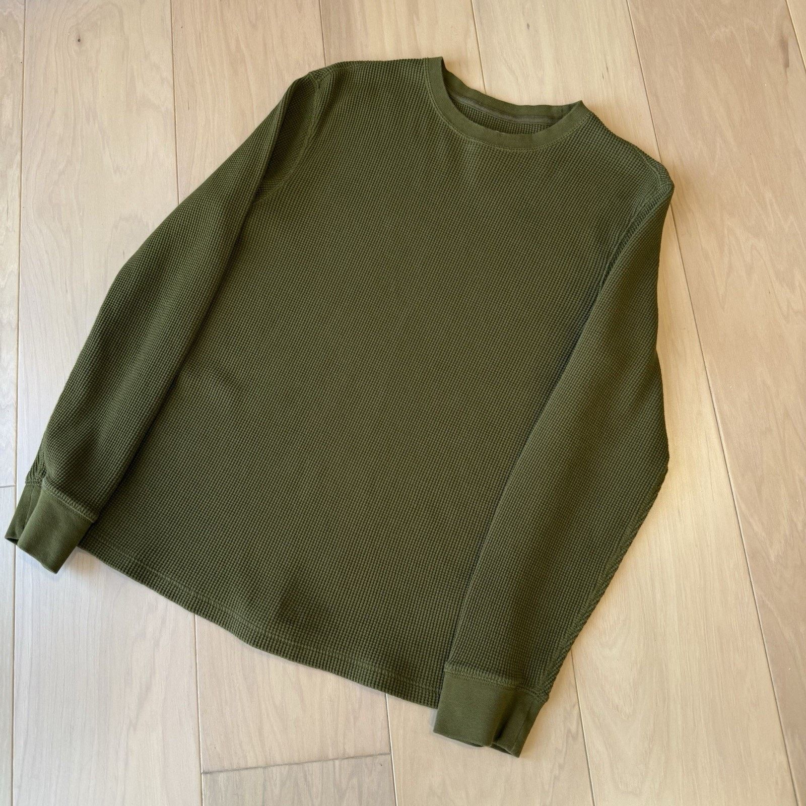 Flint And Tinder Flint and Tinder Thermal Shirt S Green Cotton Long Sleeve Size US S / EU 44-46 / 1 - 10 Thumbnail