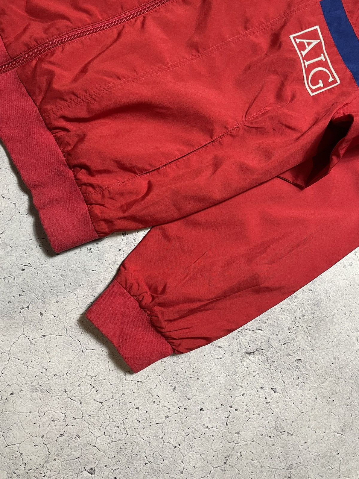 Nike Vintage Nylon Windbreaker Jacket Nike Manchester United Y2K Size US S / EU 44-46 / 1 - 4 Thumbnail