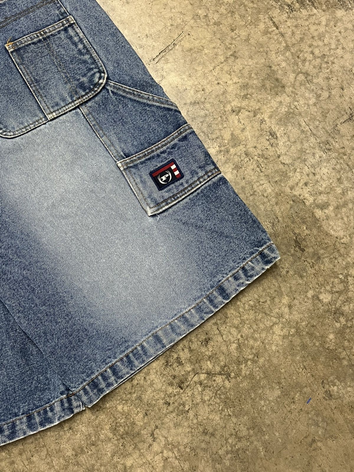 Phat Farm × Vintage Phat farm y2k baggy fit jorts carpenter cargo skater hype Size US 36 / EU 52 - 5 Thumbnail