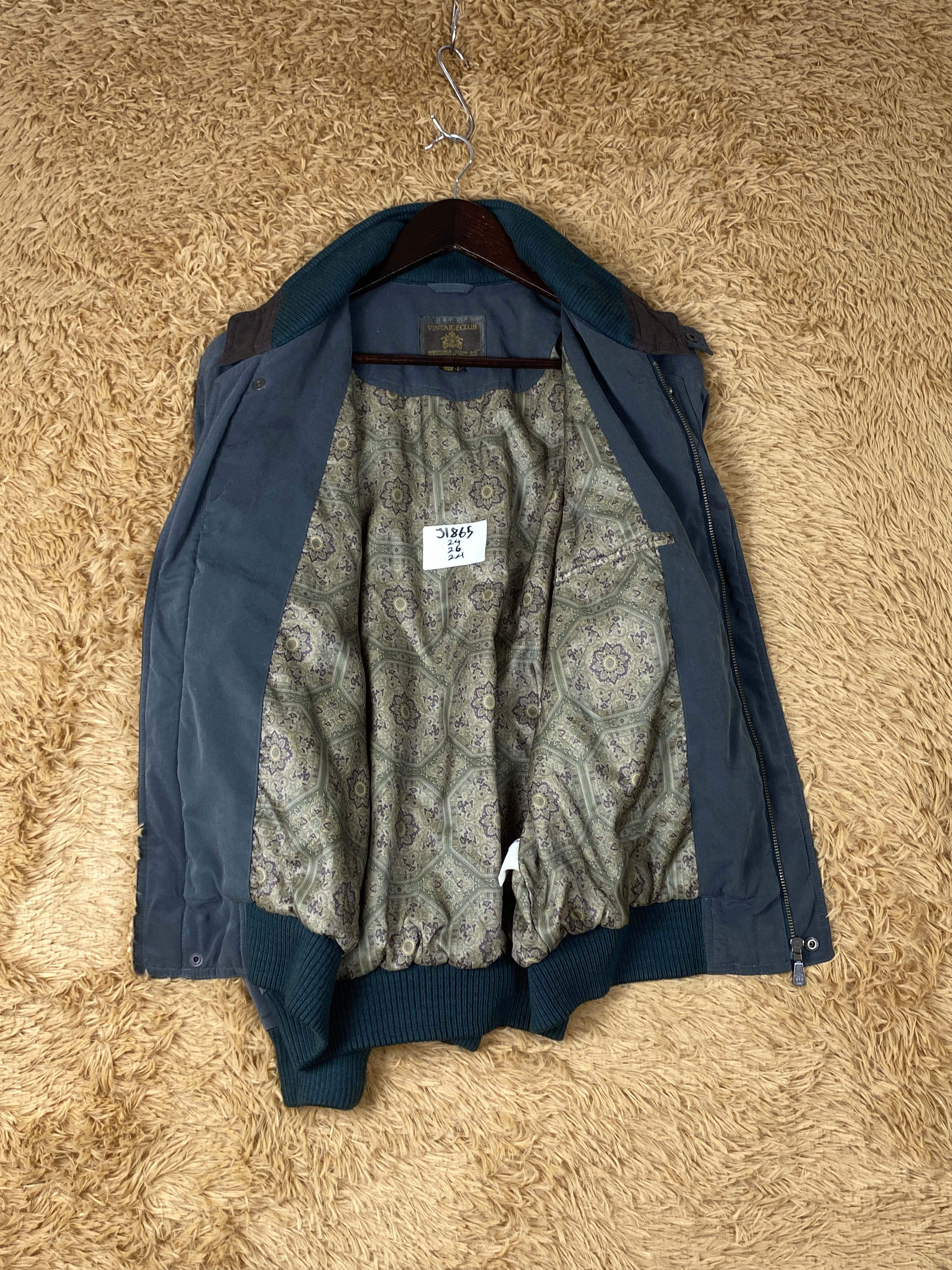 Japanese Brand Vintage Vintaige Club Zip Up Jacket J1865 Size US M / EU 48-50 / 2 - 6 Thumbnail