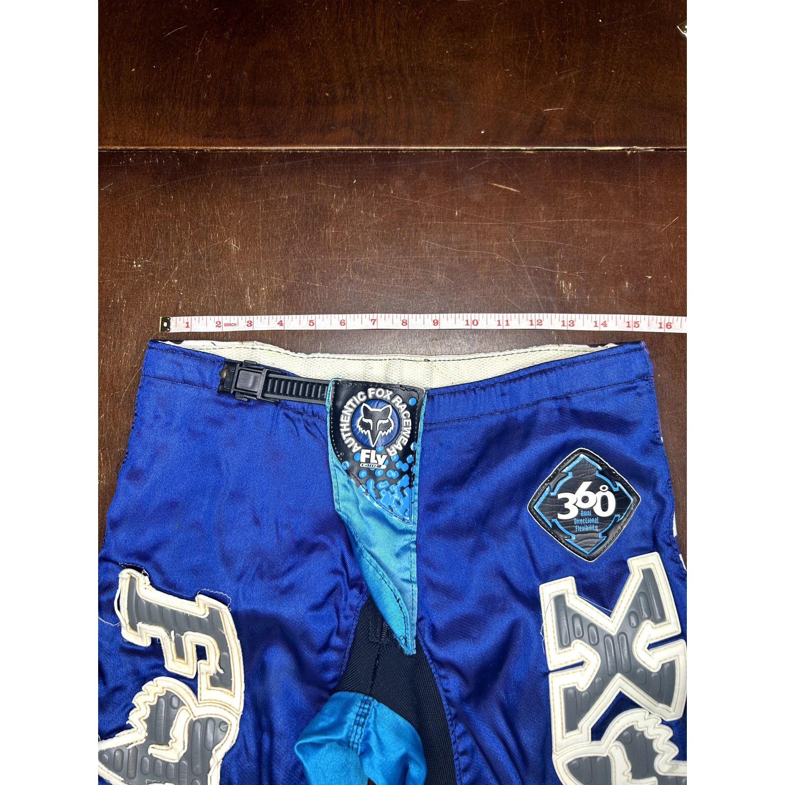Fox Racing 90s/Y2K ATV Motocross Fox 360 Kevlar Race Pants Racing Gear Size US 32 / EU 48 - 4 Thumbnail