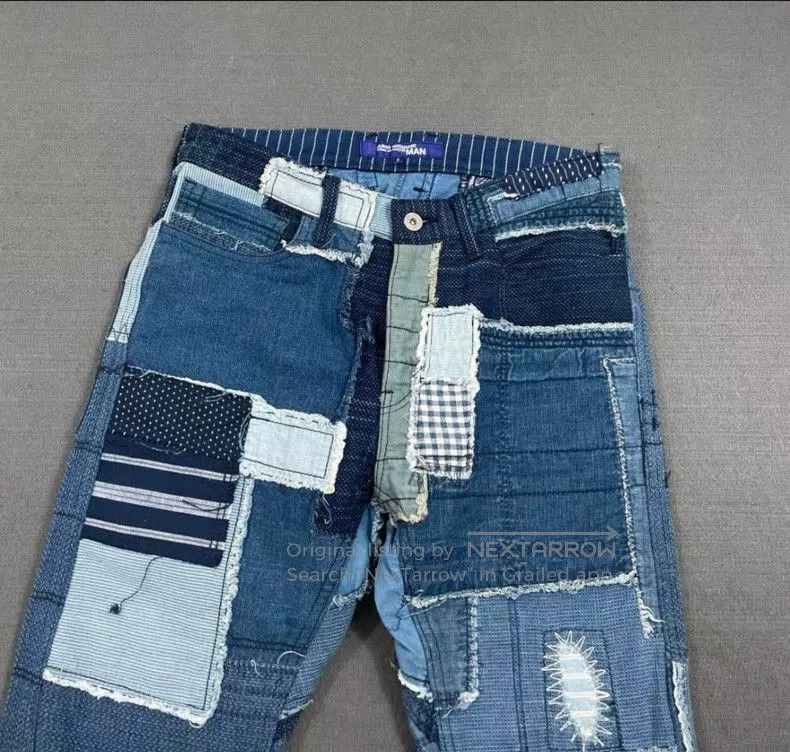 Junya Watanabe Junya Watanabe 15ss Patchwork Denim Jeans. Size US 40 / EU 56 - 3 Thumbnail