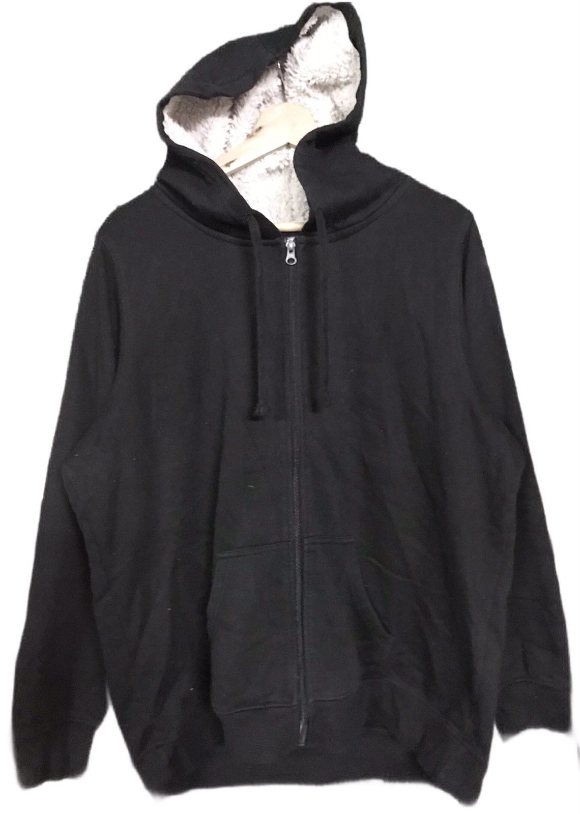 The Unbranded Brand Plain Hoodie Fullzip Size US L / EU 52-54 / 3 - 1 Thumbnail