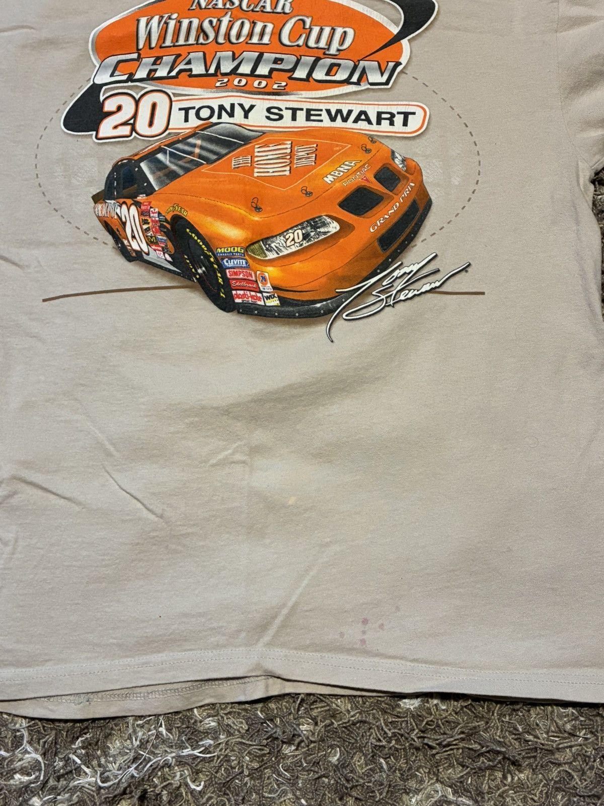 Vintage NASCAR Winston Cup Tee Size US M / EU 48-50 / 2 - 2 Thumbnail