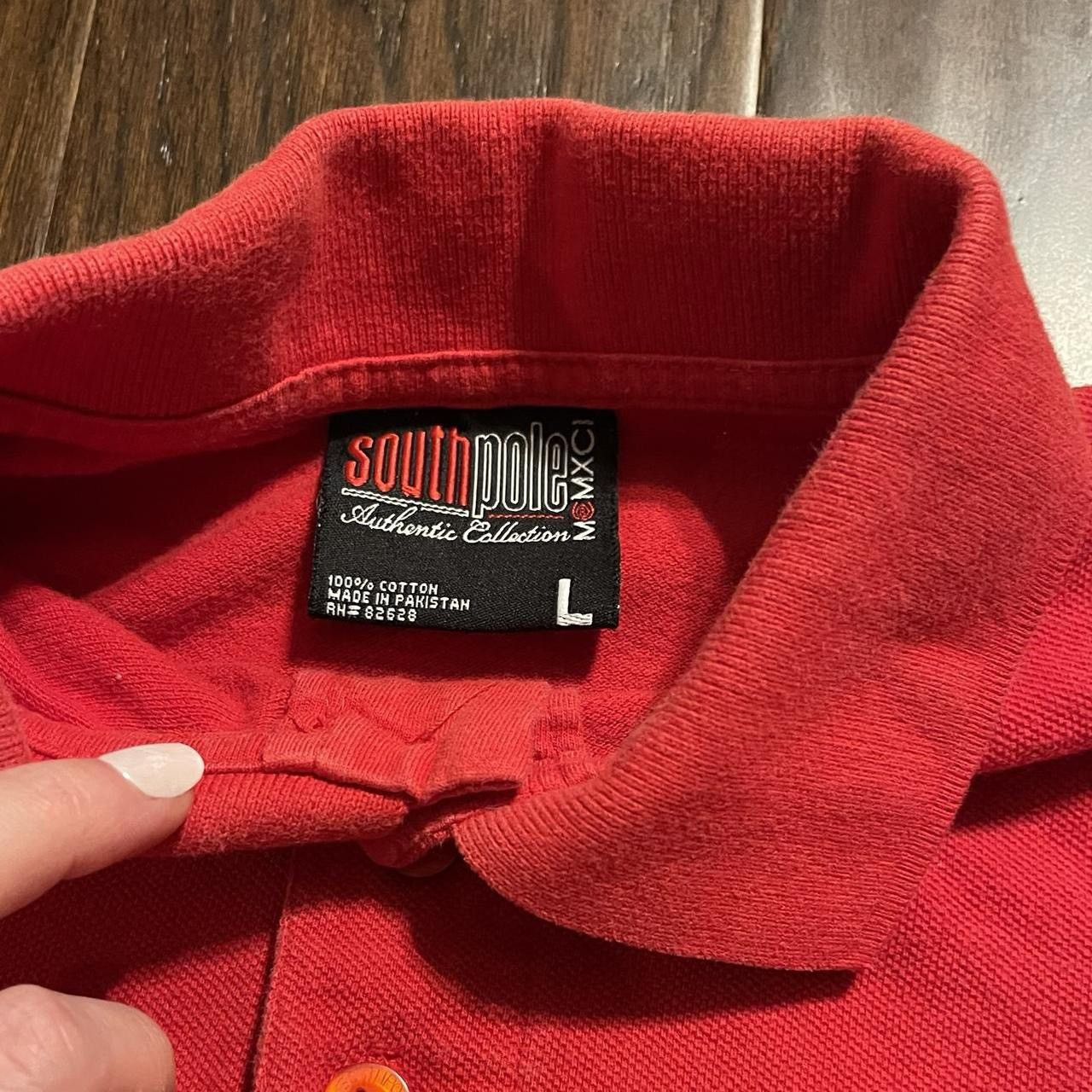 Southpole Vintage Southpole Polo Shirt Large Y2K Streetwear Size US L / EU 52-54 / 3 - 4 Thumbnail
