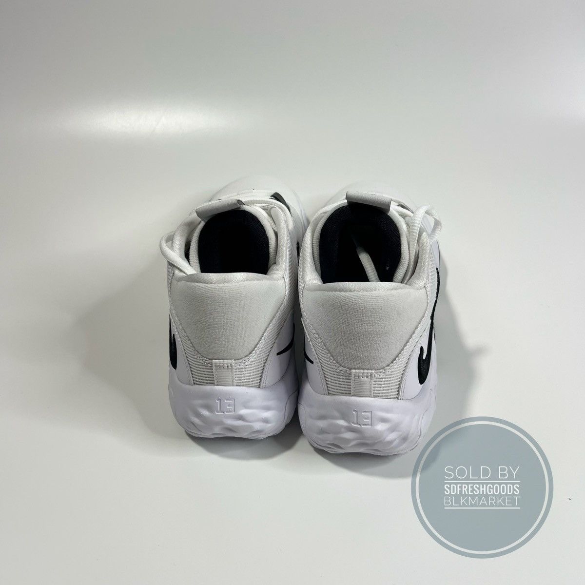 Nike Nike PG 6 TB Promo Basketball Shoes White Black 8.5 Size US 8.5 / EU 41-42 - 3 Thumbnail