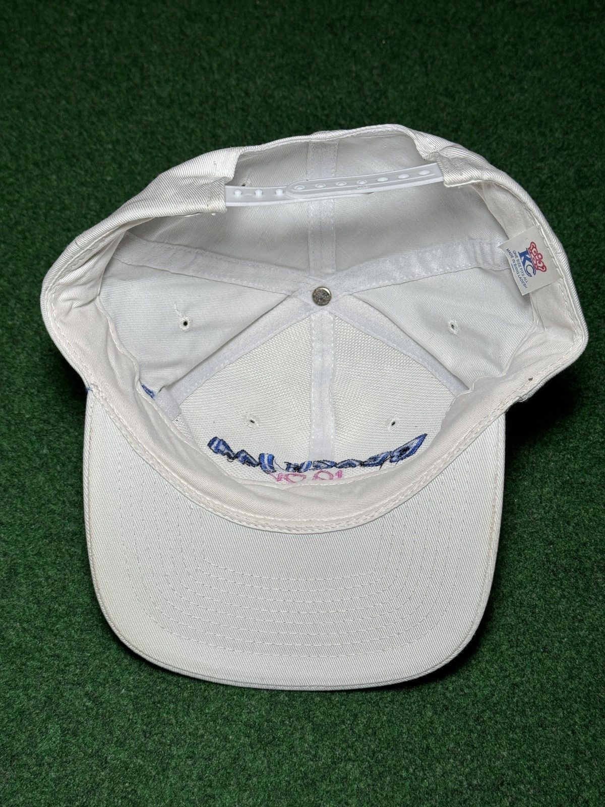Vintage Beach Jam 90s Music Hip Hop Vintage White Snapback Cap Hat Size ONE SIZE - 5 Thumbnail